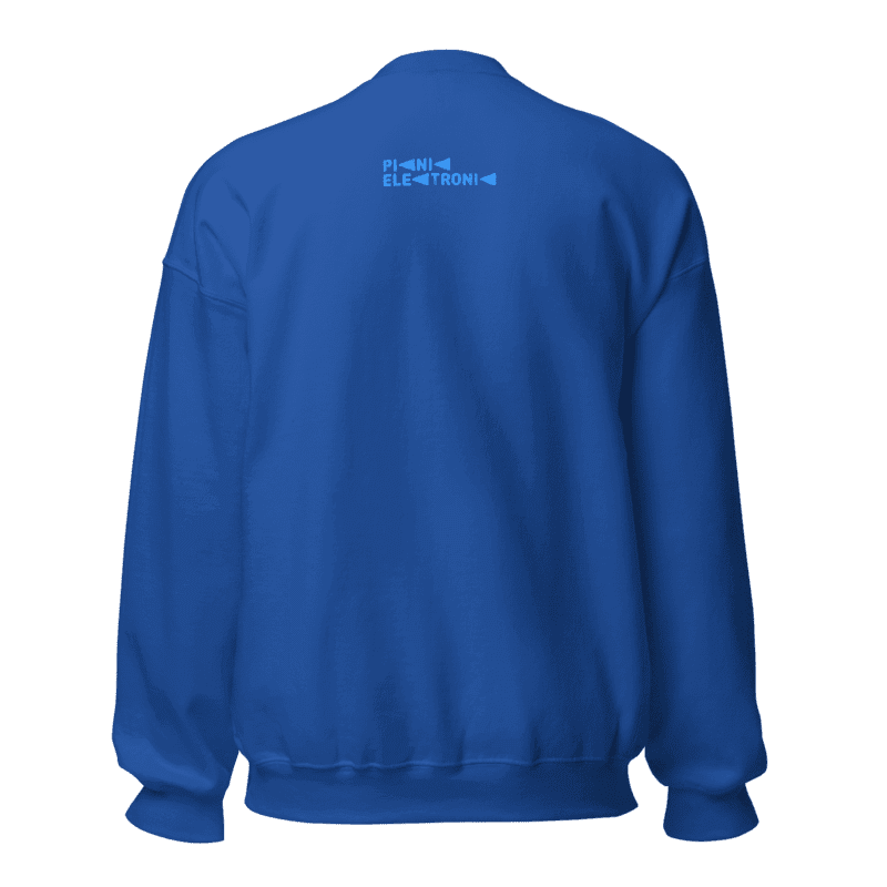 Stop Cannibalism Sweatshirt Blue Unisex - Image 2