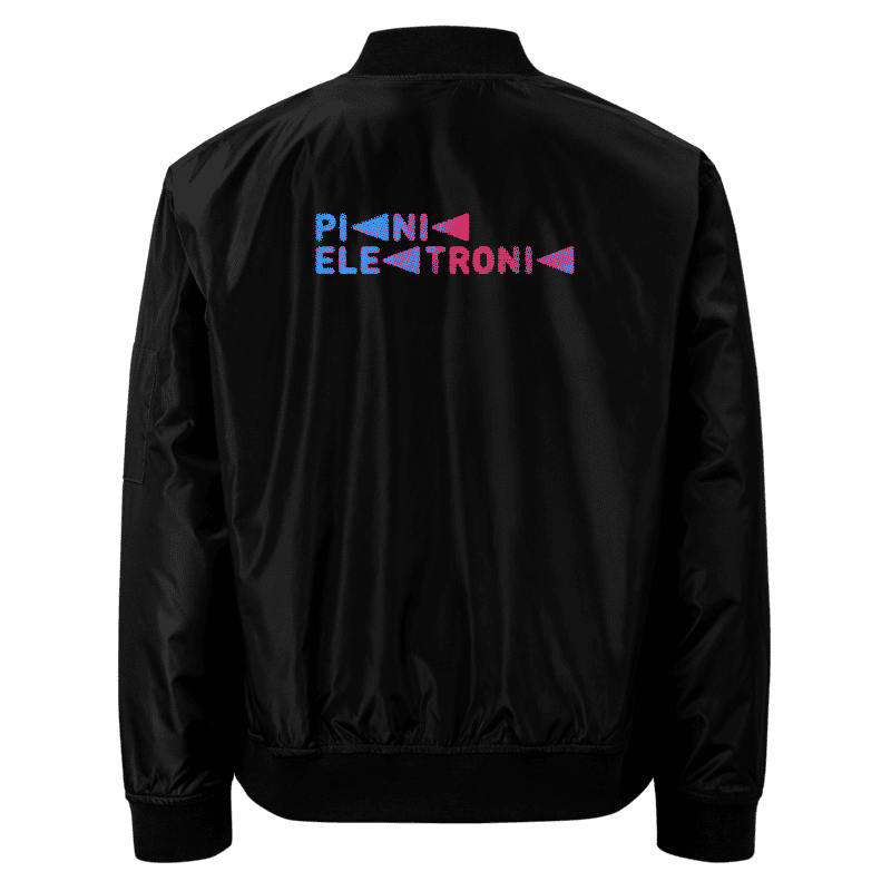 Black Bomber PE Embroidery